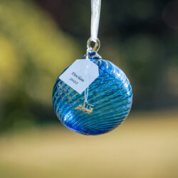 Blue Glass ornament